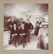 B.F. Crews Drug Store Interior